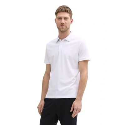 Abbildung von TOM TAILOR Herren 1031006 Poloshirt, 28847 Lucid White, L