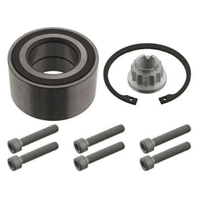 Abbildung von FEBI BILSTEIN 34789 Radlagersatz mit Anbaumaterial integriertem magnetischen Sensorring, ABS Sensorring 96 Schrägkugellager