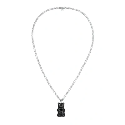 Abbildung von Kuzzoi BÄR Emaille Trend Modern Halskette, Herren, Größe: 55, Silber