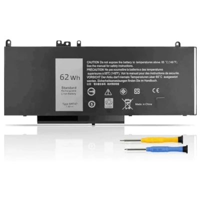 Abbildung von K KYUER 62WH 6MT4T Laptop Akku für Dell Latitude E5470 E5570 E5270 Precision 15 3510 Mobile Workstation WYJC2 VMKXM 7V69Y TXF9M 0C1P4 79VRK 07V69Y 451 BBTW BBUN BBUQ 535NC HK6DV High Capacity