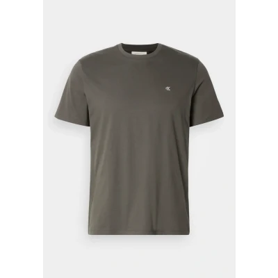 Abbildung von Calvin Klein Jeans Classic Monogram TEE Tshirt basic, Herren, Größe: Large, Beluga