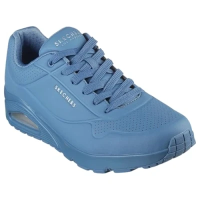Abbildung von Skechers Herren UNO Stand on Air Sneaker, Blaues Durabuck Mesh, 40 EU