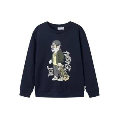 Abbildung von Name it Sweatshirt für Kinder, Größe: 146/152, Navy blazer