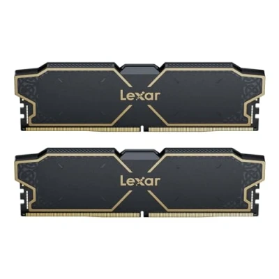 Abbildung von Lexar THOR OC DDR5 RAM 32GB Kit (16GB x 2) 6000 MHz, DRAM 288 Pin UDIMM Desktop Speicher, Hochleistungs Computerspeicher für XMP 3.0 &amp; AMD EXPO, CL32 38 96, 1.3 V (LD5U16G60C32LG RGD)