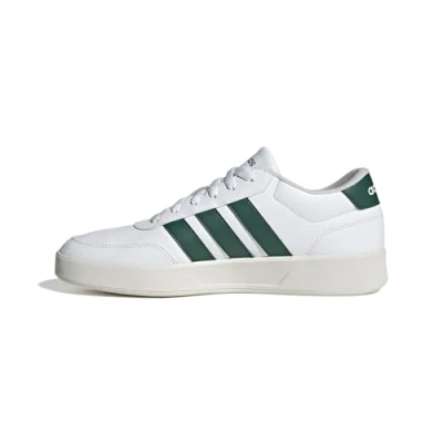Abbildung von adidas Herren BREAKNET 3.0 Shoes, FTWR White/Collegiate Green/core White, 42 2/3 EU