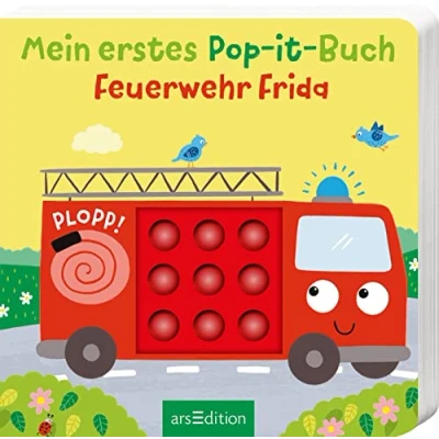 Abbildung von Mein erstes Pop it Buch Feuerwehr Frida: Plopp! Ein Spielbuch für kleine Kinder ab 18 Monaten