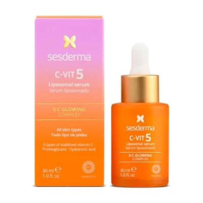 Abbildung von Sesderma C Vit 5 30 ml Liposomales Serum mit Arten Vitamin Strahlender Teint und Anti Aging Effekt, für alle Hauttypen