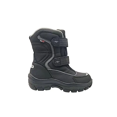 Abbildung von KangaROOS K Leno V RTX Herbst &amp; Winterstiefel, Jet Black/Steel Grey, 30 EU