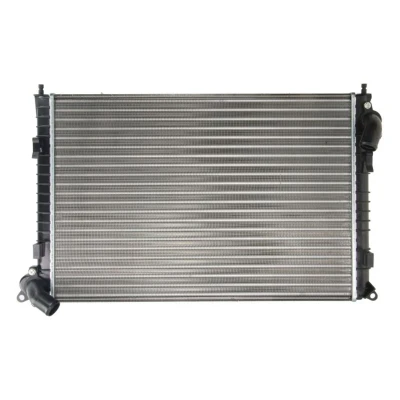 Abbildung von THERMOTEC D7B043TT Kühler, Motorkühlung Aluminium für Fahrzeuge mit Klimaanlage 579 398 34 Schaltgetriebe Kühlrippen mechanisch gefügt MINI: Hatchback