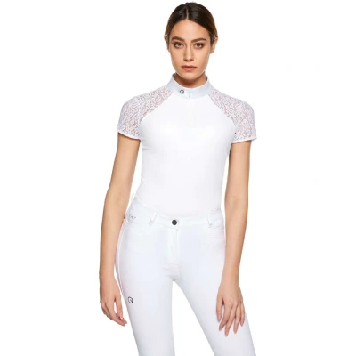 Abbildung von Ego7 Turniershirt Florentine Kurze Ärmel Weiß 40