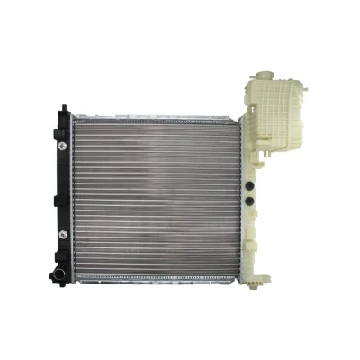 Abbildung von THERMOTEC D7M014TT Kühler, Motorkühlung Aluminium, Kunststoff für Fahrzeuge mit Klimaanlage 560 570 34 Automatikgetriebe Kühlrippen mechanisch gefügt