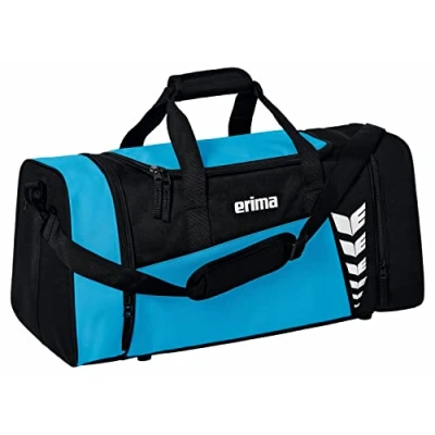 Abbildung von Erima Unisex Six Wings geräumige Sporttasche, Curacao/schwarz, S