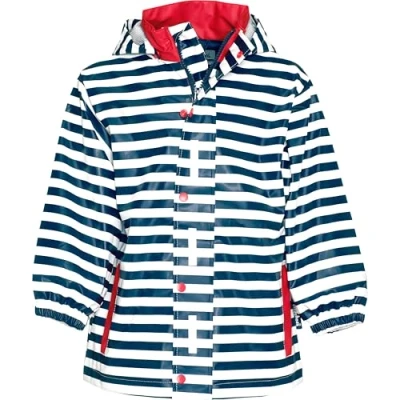 Abbildung von Playshoes Wind und wasserdicht Regenmantel Regenbekleidung Unisex Kinder,Maritim,116