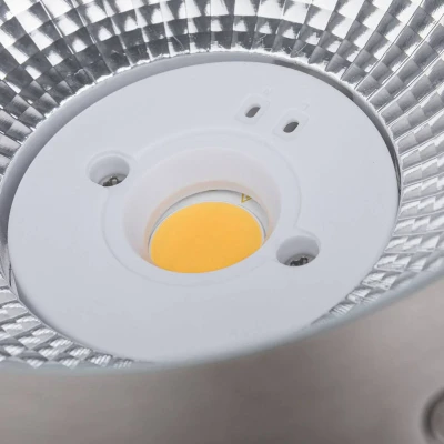Abbildung von Paulmann LED Einbauleuchte »DureaIP67 rund 273mm 3000K 15W 1040lm 230V Edelstahl Metall«, 1 flammig, Bodeneinbauleuchte