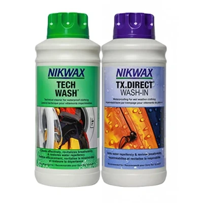 Abbildung von Nikwax 1000ml Tech Wash / TX.Direct Twin Pack Wartungsartikel für Kleidung