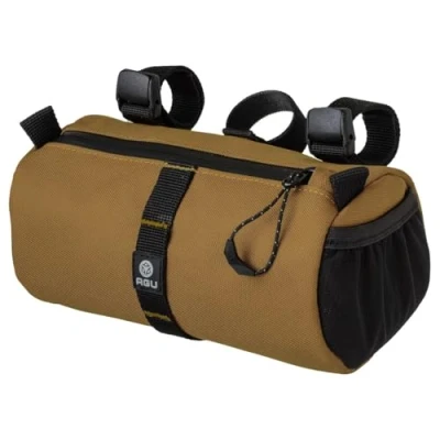 Abbildung von AGU Lenkertasche Roll Bag, 1,5L Fahrradtasche Lenker Vorne für Bikepacking, Wasserabweisend, Reflektierend, Einfache Montage, 100% Recyceltes Polyester Armagnac
