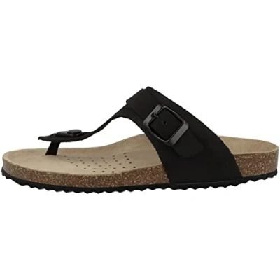 Abbildung von Geox Mädchen Brionia Sandal, Schwarz, 41 EU
