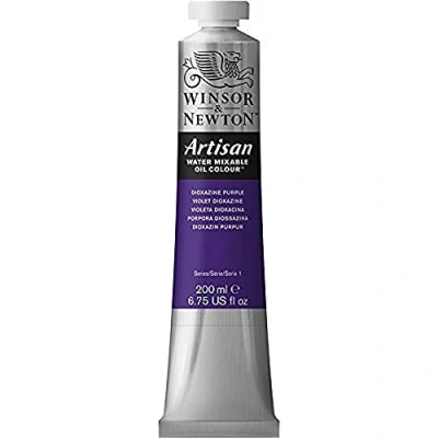 Abbildung von Winsor &amp; Newton 1537229 Artisan wassermischbare Ölfarbe, hohe Pigmentkonzentration, gute Deckkraft Lichtechtheit 200ml Tube, Dioxazin Violett