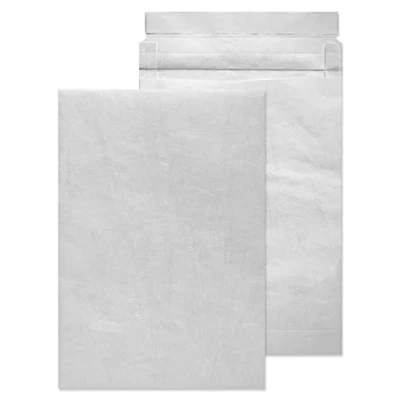 Abbildung von Tyvek Versandtasche C5 (229x162x3mm) haftklebend weiß 55g 100 Stück