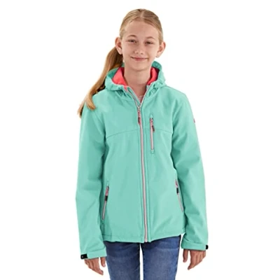 Abbildung von Killtec Mädchen Softshelljacke Softshell Jacke mit Kapuze Girls wasserabweisend 00708 mint 164