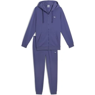 Abbildung von Puma Hooded SUIT SET Trainingsanzug, Herren, Größe: XXL, Blue crystal