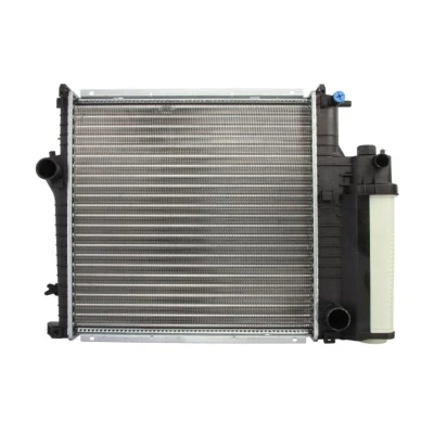 Abbildung von THERMOTEC D7B009TT Kühler, Motorkühlung Aluminium, Kunststoff 440 439 32 Automatikgetriebe, Schaltgetriebe Kühlrippen mechanisch gefügt BMW: 3 Saloon
