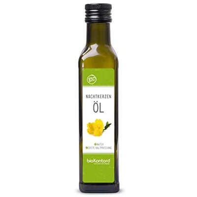Abbildung von Bio Nachtkerzenöl 250ml nativ und kaltgepresst I 100% rein von bioKontor