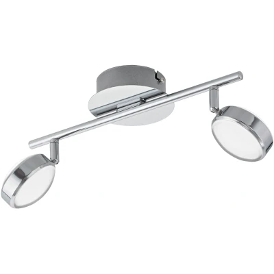 Abbildung von Eglo 95629 Spot Salto in chrom und satiniert 2X5,4W L:36cm