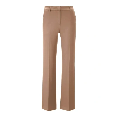 Abbildung von Madeleine Ausgestellte BÜGELFALTEN Stoffhose, Damen, Größe: 36, Caramel
