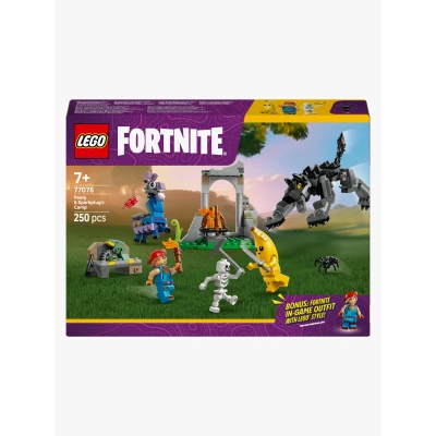Abbildung von LEGO Fortnite 77075 Das Lager von Schali und der Zündkerzenkünstlerin