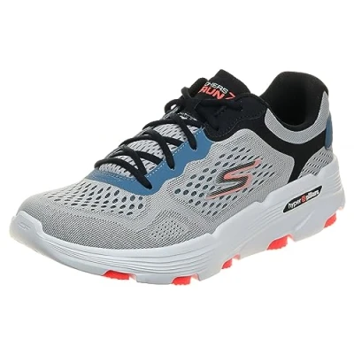 Abbildung von Skechers Herren GO Run 7.0 Sneaker, Gray and Multi Textile/Synthetic, 42 EU