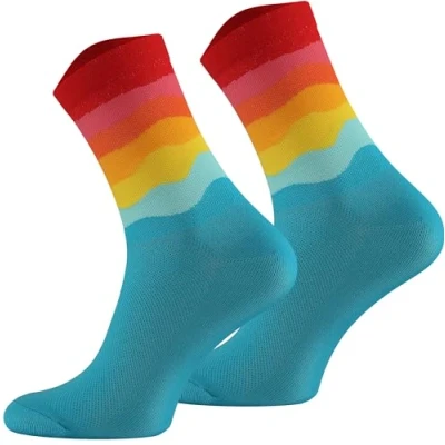Abbildung von TODO Fahrradsocken Herren und Damen. Atmungsaktive Rennrad Socken. Motiv Fahrrad Socken Herren, Radsocken (Keine Gnade, 39 42)
