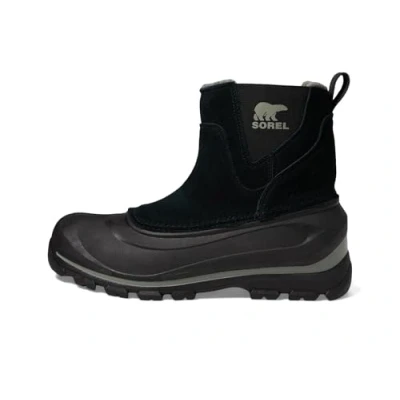 Abbildung von Sorel Herren Buxton Pull On Boot WP wasserdichte Schneestiefel, Black/Quarry 2024/2025, 44 EU