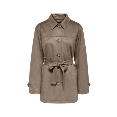 Abbildung von ONLY Trenchcoat »ONLDIANE LIFE FAUX SUEDE COAT CC OTW«