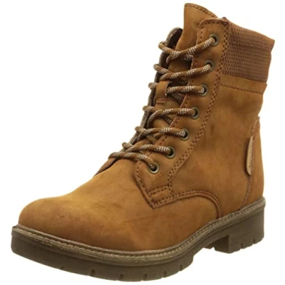 Abbildung von Tamaris Damen 1 26810 29 Stiefelette, Cognac NUBUC, 39 EU
