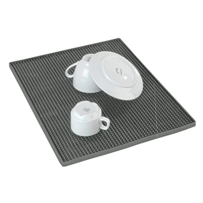 Abbildung von Abtropfmatte Maxi Grau, 40 x 30 cm