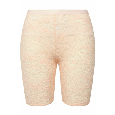 Abbildung von Ulla Popken Leggings Strümpfe, Damen, Größe: 58/60, Helles apricot