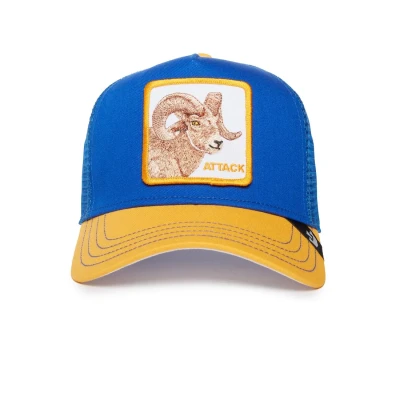 Abbildung von Goorin Bros. Trucker Cap Ram Fan Blau Gelb, Size:OneSize