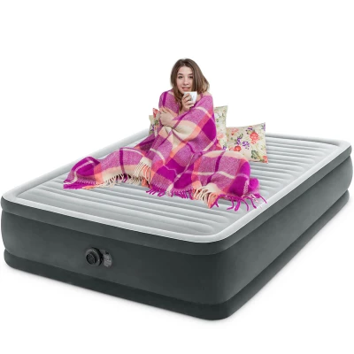 Abbildung von Intex Queen Comfort Plush Luftbett mit Fiber Tech RP, aufgeblasene Größe: 152 cm x 203 46 (64414ND)