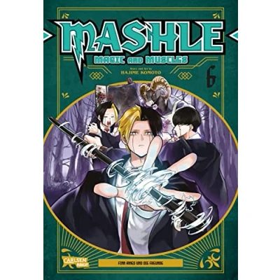 Abbildung von Mashle: Magic and Muscles 6: Witzige und verrückte Fantasy Action für Fans von Magie gestählten Muskeln!