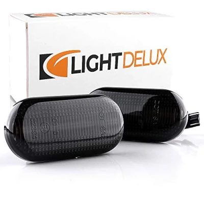 Abbildung von LIGHTDELUX Ersatz für 2 x LED Seitenblinker Blinker Kotflügel mit Zulassung V 171307