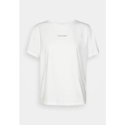 Abbildung von Calvin Klein Micro LOGO Tshirt basic, Damen, Größe: XS, Bright white