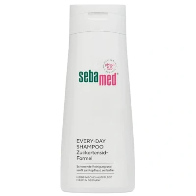 Abbildung von SEBAMED Every Day Shampoo 200 ml, Haarshampoo für Damen und Herren, die tägliche Haarwäsche, besonders mild durch Zuckertensidformel, mehr Fülle Glanz, ohne Mikroplastik, MADE in Germany