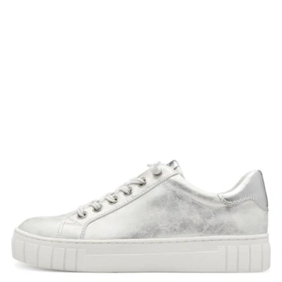 Abbildung von Marco Tozzi Sneaker low, Damen, Größe: 39, Lt grey met c Schuhe