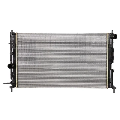 Abbildung von NRF 50563A Kühler, Motorkühlung Aluminium 610 378 34 FULL KIT Kühlrippen mechanisch gefügt OPEL: Vectra B Saloon
