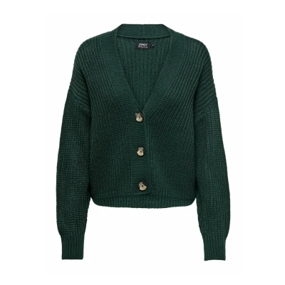Abbildung von ONLY Carol NICE NOOS Strickjacke, Damen, Größe: XS, Green gables