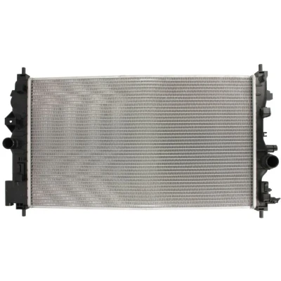Abbildung von THERMOTEC D7X089TT Kühler, Motorkühlung Aluminium 680 378 16 Schaltgetriebe Kühlrippen gelötet OPEL: Zafira C Tourer, Astra J GTC