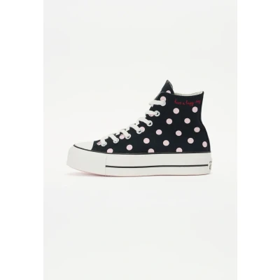 Abbildung von Converse Chuck Taylor ALL STAR LIFT Sneaker high, Damen, Größe: 39, Black/summit pink/egret Textil