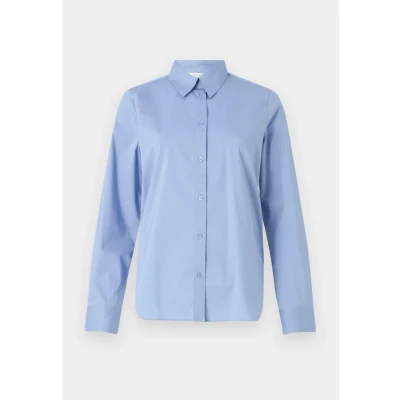 Abbildung von TOM Tailor Blouse Classic Shirt Hemdbluse, Damen, Größe: 38, Flawless blue