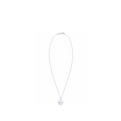 Abbildung von Elli Plate Basic Halskette, Damen, Größe: 45, Silber